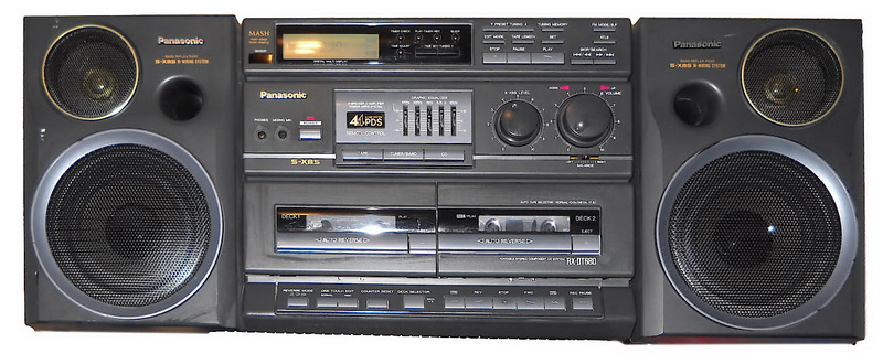 Vintage Panasonic Boombox RX-FW29,RX-4920,RX-DT680,RX-FS400 *AC Power Cord E007 