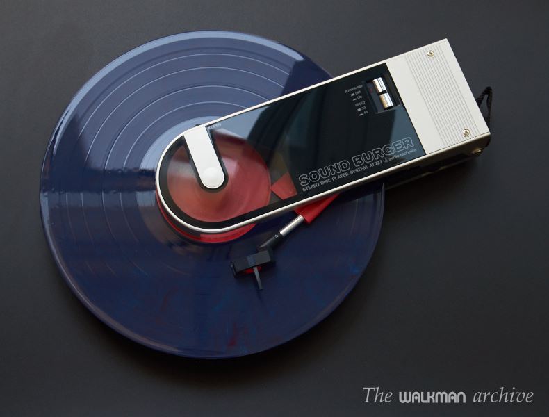 SOLD -> Audio-technica AT727 Sound burger | The Walkman Archive