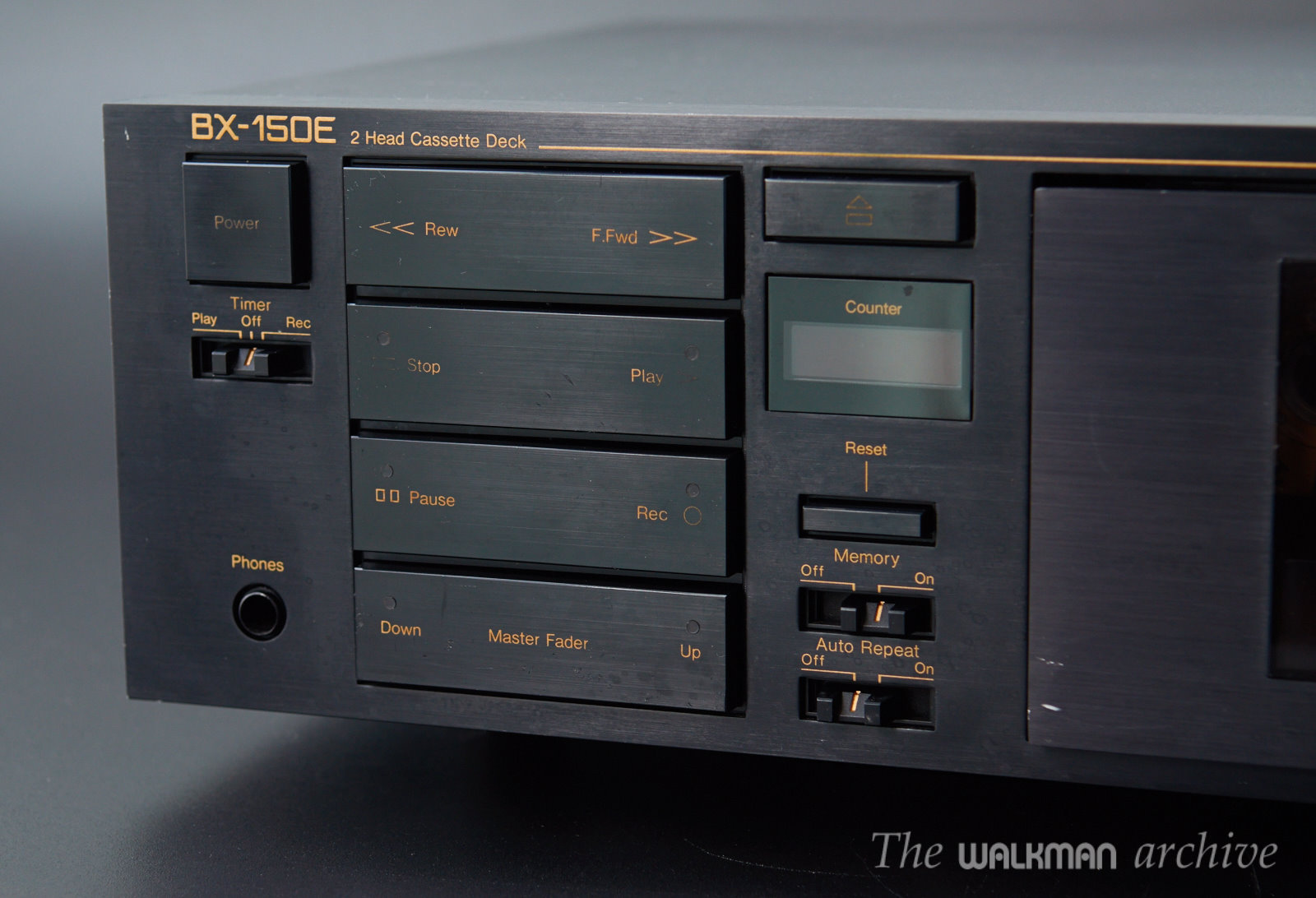 Nakamichi deck BX150E 12 The Walkman Archive