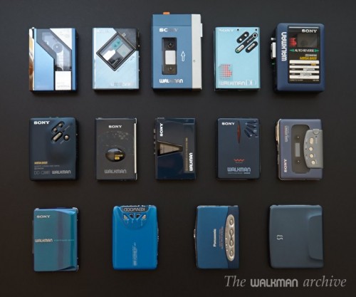 Walkman blue series 01