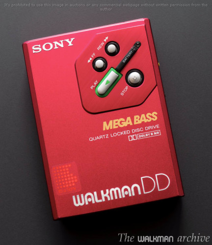 SONY Walkman WM-DD30 Red 04