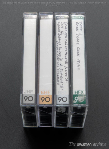 Tape SONY AHF series 01