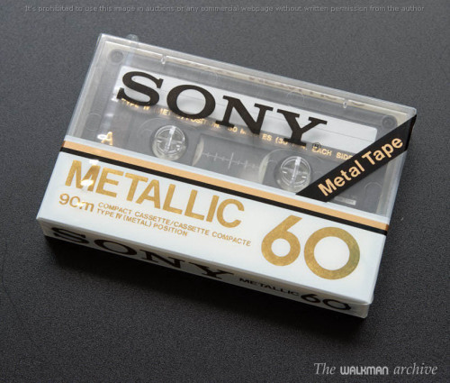 Tape SONY Metallic