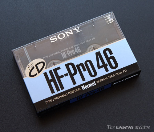 Cassette SONY HF-Pro 01