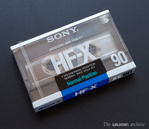 Cassette SONY HF-X 01