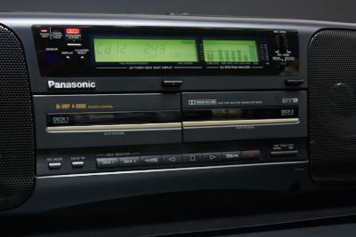 Panasonic RX-DT9, the best boombox made by this brand.