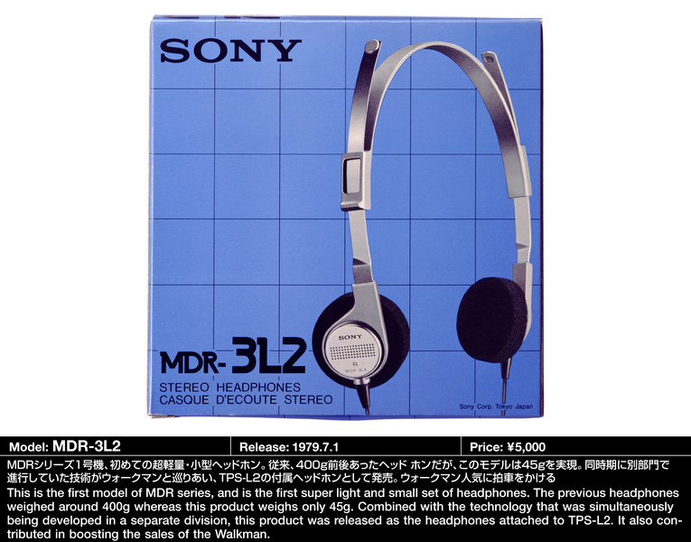 Sony mdr 3l2 headphones cheap