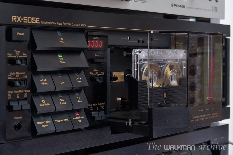 SOLD! Nakamichi RX505, coolest deck ever! SOLD! The Walkman Archive