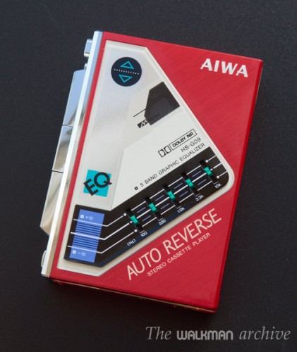 AIWA Walkman HS-G09 Red 01