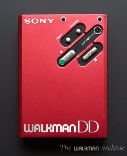 SONY Walkman WM-DD Red 05
